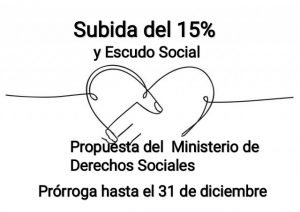 Subida del 15% imv y escudo social se prorroga hasta el 31 de diciembre