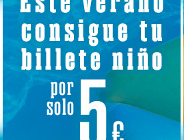 Renfe ofrece billetes a 5 euros este verano para menores de 13 años y 19 euros para adultos