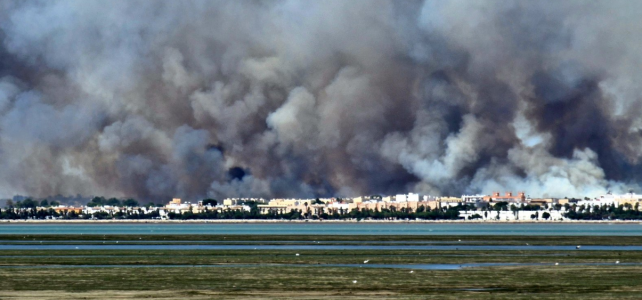 Incendio en Puerto Real (Cádiz) “Parque las Canteras”