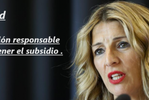 “Declaración responsable” para acceder al subsidio por desempleo nueva propuesta de Yolanda Díaz