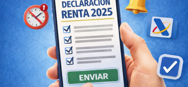 Renta 2025-2026 desde el móvil: cómo obtener el borrador y presentar la declaración Renta 2025-2026 desde el móvil: cómo obtener el borrador y presentar la declaración