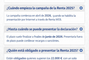 Renta 2025-2026: fechas campaña, quién debe declarar, quién se libra y todas las deducciones que puedes aplicar (guía completa)