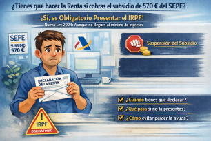 Subsidio de 570 euros y Declaración de la Renta: Guía para no perder la ayuda