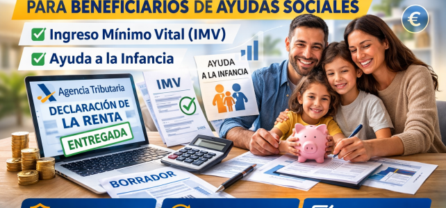 Declaración de la Renta para beneficiarios del IMV: guía completa paso a paso
