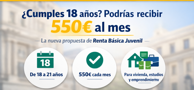 Cumples 18 años? tienes 550 € al mes: la propuesta de Renta Básica Juvenil que prepara España