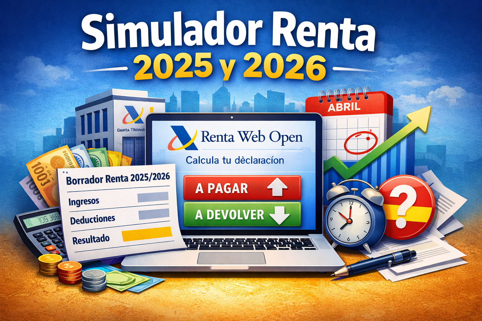 Ya disponible el simulador renta 2025/2026: descubre en segundos si tu ...